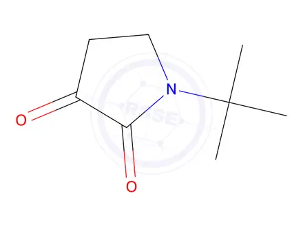 Chemical structure of 1-(tert-Butyl)pyrrolidine-2,3-dione