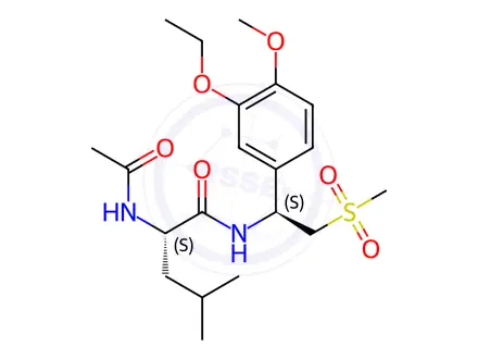 Chemical structure of Apremilast Impurity 4