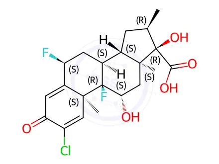 Chemical structure of Halometasone Impurity 23
