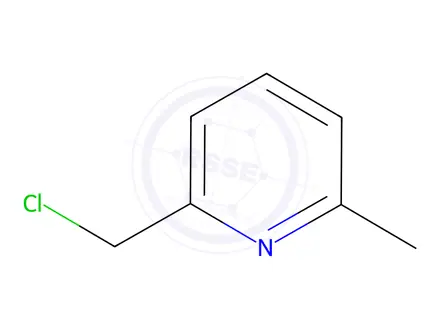 Chemical structure of 2-(Chloromethyl)-6-Methylpyridine