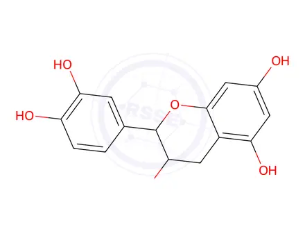 Chemical structure of (+/-)-EPICATECHIN