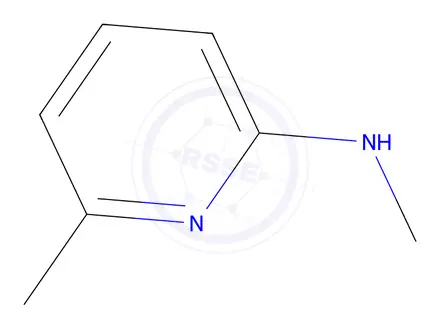 Chemical structure of N,6-dimethylpyridin-2-amine