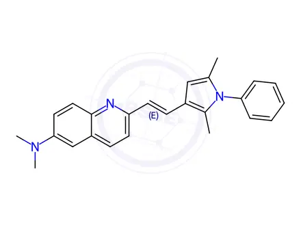 Chemical structure of Pyrvinium Pamoate Impurity 25