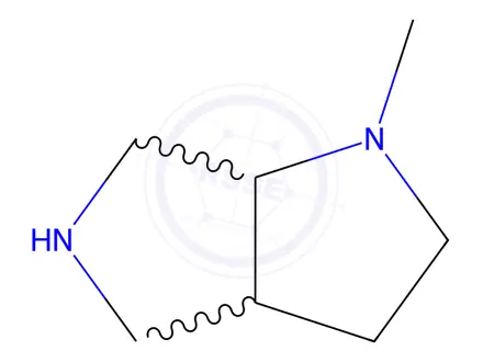 Chemical structure of 1-Methyl-hexahydropyrrolo[3,4-b]pyrrole Dihydrochloride