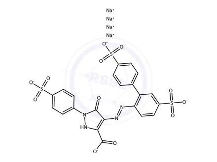 Chemical structure of Tartrazine Impurity 14