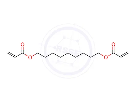Chemical structure of 1,9-Nonanediol Diacrylate (>90%)