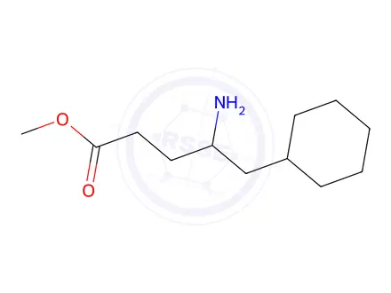 Chemical structure of Methyl 4-amino-5-cyclohexylpentanoate