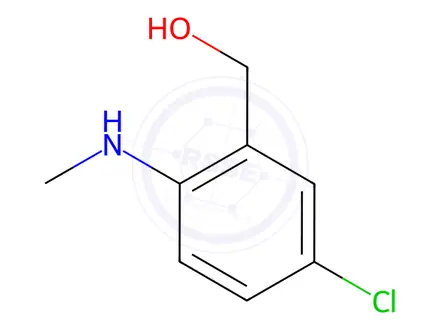 Chemical structure of (5-Chloro-2-(methylamino)phenyl)methanol