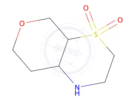 Chemical structure of Octahydropyrano[3,4-b][1,4]thiazine 4,4-dioxide