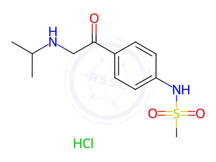 Chemical structure of Sotalol EP Impurity B (HCl Salt)