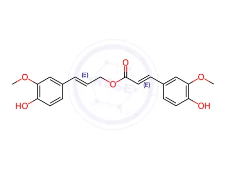 Chemical structure of Ferulic Acid Impurity 49