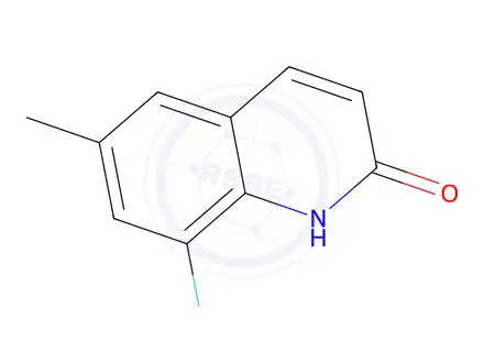 Chemical structure of 8-Fluoro-6-methylquinolin-2(1H)-one