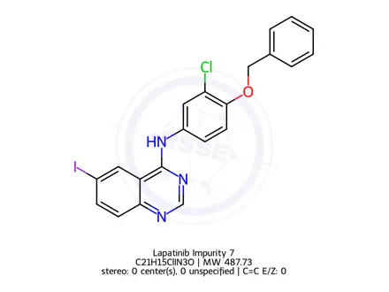 Chemical structure of Lapatinib Impurity 47
