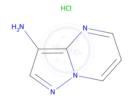 Chemical structure of pyrazolo[1,5-a]pyrimidin-3-amine;hydrochloride