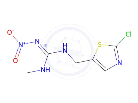 Chemical structure of Thiamethoxam Impurity 8