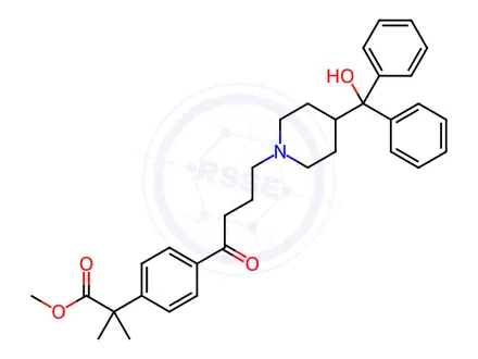 Chemical structure of Terfenadine Impurity 30