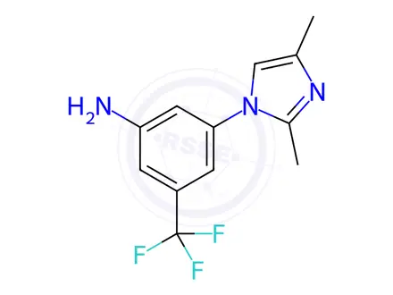 Chemical structure of Nilotinib Impurity 93