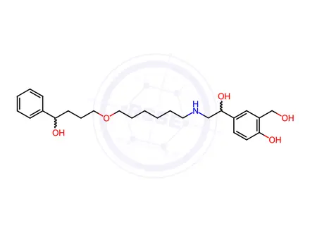 Chemical structure of Salmeterol related Impurities