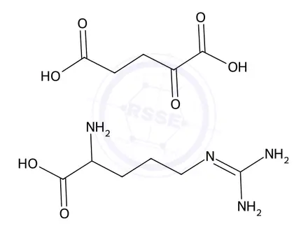 Chemical structure of L-Arginine AKG 2:1