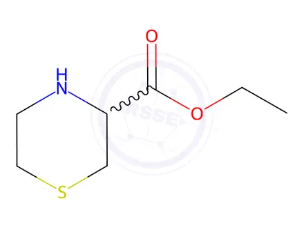 Chemical structure of ethyl thiomorpholine-3-carboxylate