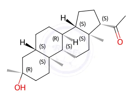 Chemical structure of Ganaxolone
