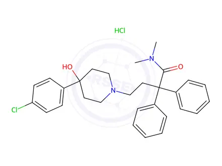 Chemical structure of Loperamide Hydrochloride