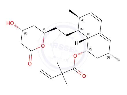 Chemical structure of Simvastatin EP Impurity G