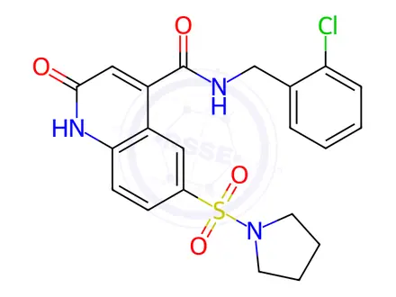 Chemical structure of WAY-327955