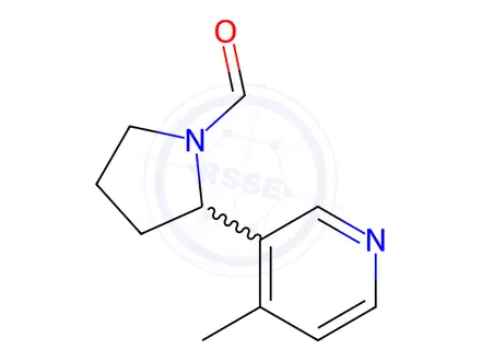 Chemical structure of 2-(4-Methylpyridin-3-yl)pyrrolidine-1-carbaldehyde