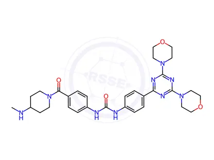 Chemical structure of Gedatolisib Impurity 4