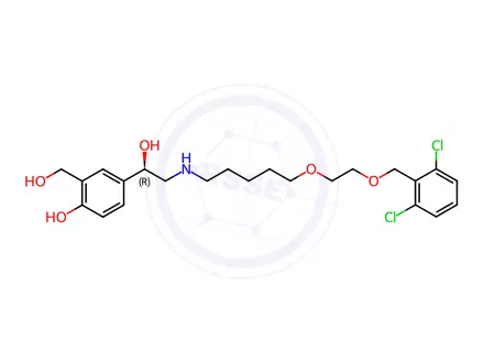 Chemical structure of Vilanterol Impurity 80