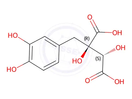 Chemical structure of fukiic acid