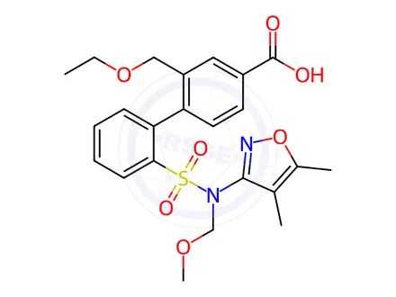 Chemical structure of Sparsentan Impurity 136