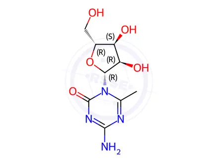 Chemical structure of Azacitidine Impurity 117
