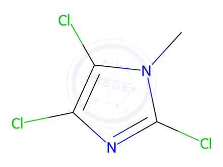 Chemical structure of 2,4,5-Trichloro-1-methyl-1H-imidazole