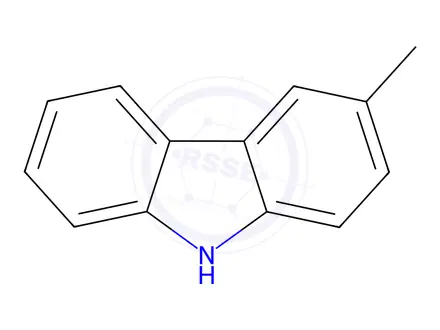 Chemical structure of 3-Methyl-9H-carbazole