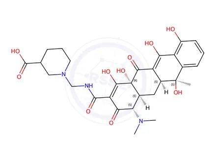 Chemical structure of Pecocycline