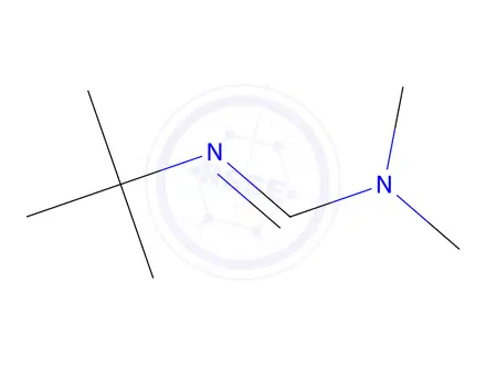 Chemical structure of (E)-N'-Tert-butyl-N,N-dimethylformimidamide