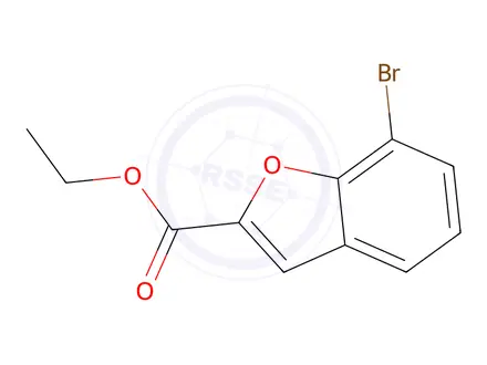 Chemical structure of Ethyl 7-bromobenzofuran-2-carboxylate