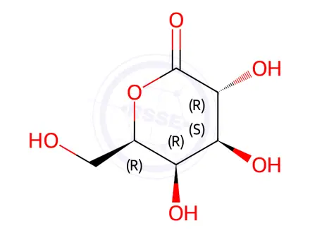 Chemical structure of D-Galactonolactone