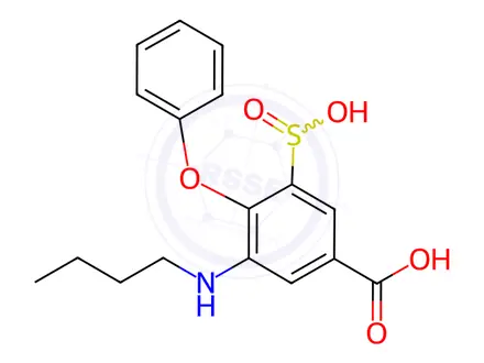 Chemical structure of Bumetanide Impurity 159