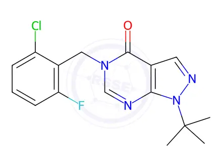 Chemical structure of WAY-333875