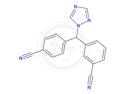 Chemical structure of Letrozole Impurity 18