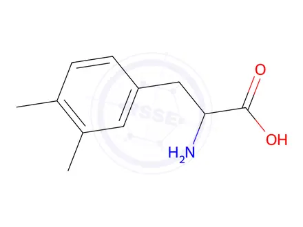 Chemical structure of 2-Amino-3-(3,4-dimethylphenyl)propanoic Acid Hydrochloride