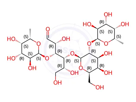 Chemical structure of Lacto-N-difucotetraose