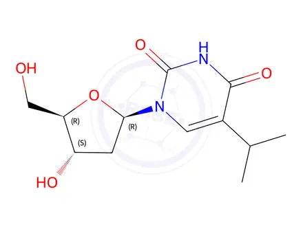 Chemical structure of Telbivudine Impurity 143