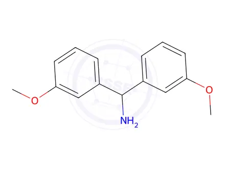 Chemical structure of alpha-(3-Methoxyphenyl)-3-methyloxybenzylamine