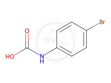 Chemical structure of (4-Bromophenyl)carbamic acid