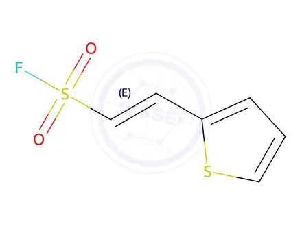 Chemical structure of (E)-2-(THIOPHEN-2-YL)ETHENE-1-SULFONYL FLUORIDE