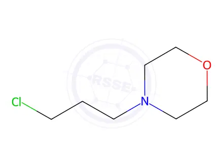 Chemical structure of 4-(3-chloropropyl)morpholine